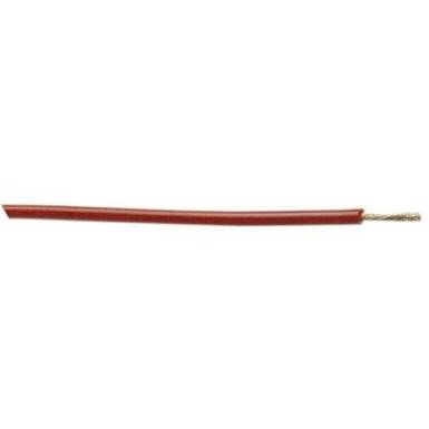 Szilikon litze vezet&eacute;k, 1 x 1,5 mm&sup2;, piros, m&eacute;ter&aacute;ru, MultiContact Silivolt-1V