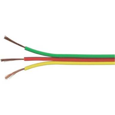 Szalagkábel, lapos 3 x 0,14 mm² Sárga, Piros, Zöld 25 m Conrad Szalagkábel, lapos 3 x 0,14 mm² Sárga, Piros, Zöld 25 m Conrad
