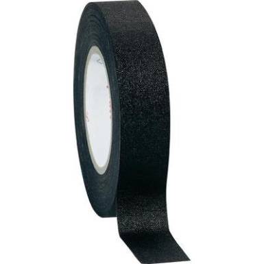 Szövetbetétes ragasztószalag, 15 mm x 10 m, fekete, Coroplast Szövetbetétes ragasztószalag, 15 mm x 10 m, fekete, Coroplast