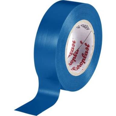 PVC elektromos szigetelőszalag, 10 m x 15 mm, kék, Coroplast 302 PVC elektromos szigetelőszalag, 10 m x 15 mm, kék, Coroplast 302