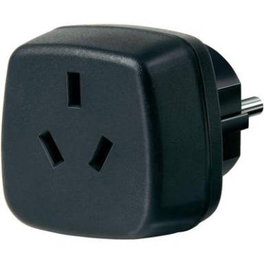 Magyar-Ausztrália/Kína konnektor átalakító adapter, fekete, Brennenstuhl 1508510 Magyar-Ausztrália/Kína konnektor átalakító adapter, fekete, Brennenstuhl 1508510