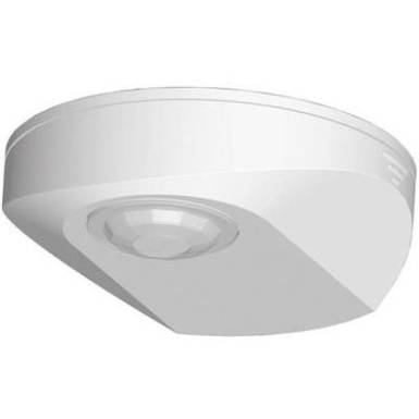 Mennyezetbe építhető mozgásérzékelő, 360°, relés, fehér, Grothe 94500 Mennyezetbe építhető mozgásérzékelő, 360°, relés, fehér, Grothe 94500