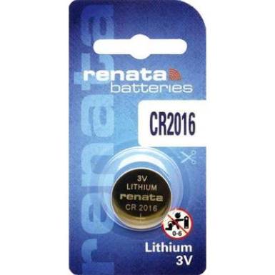 Renata lítium gombelem CR 2016 3 V BR2016, DL2016, ECR2016, KCR2016, KL2016, KECR2016, LM2016, 5000LC, FA, SB-T11, 20 Renata lítium gombelem CR 2016 3 V BR2016, DL2016, ECR2016, KCR2016, KL2016, KECR2016, LM2016, 5000LC, FA, SB-T11, 20