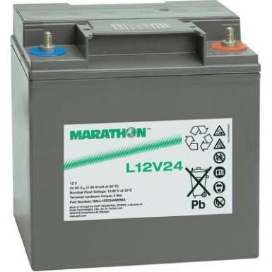 &Oacute;lomakku 12 V 23.5 Ah GNB Marathon L12V24 NALL120024HM0MA &Oacute;lom-vlies (AGM) 168 x 174 x 127 mm Karbantart&aacute;smentes