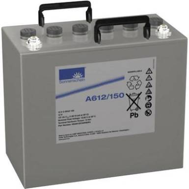 &Oacute;lomakku 12 V 137 Ah GNB Sonnenschein A612/150, 12V 3 OPzV 150 NGA6120150HS0FA &Oacute;lom-zsel&eacute;s 381 x 358 x 204 mm