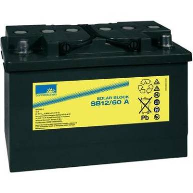 Szol&aacute;r akku 12 V 60 Ah GNB Sonnenschein NGSB120060HS0CA &Oacute;lom-zsel&eacute;s (Sz x Ma x M&eacute;) 278 x 190 x 175 mm