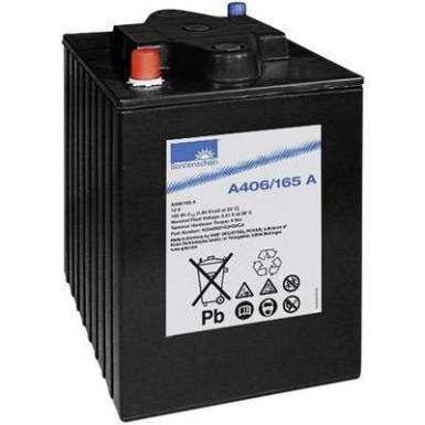 Ólomakku 6 V 165 Ah GNB Sonnenschein A406/165 A NGA4060165HS0CA Ólom-zselés 192 x 275 x 246 mm Karbantartásmentes Ólomakku 6 V 165 Ah GNB Sonnenschein A406/165 A NGA4060165HS0CA Ólom-zselés 192 x 275 x 246 mm Karbantartásmentes