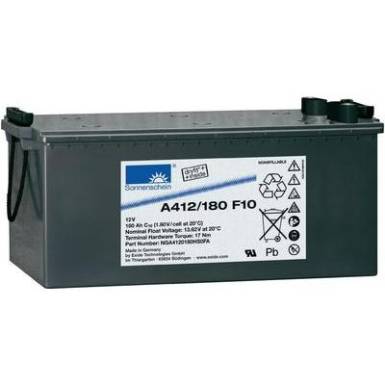 Ólomakku 12 V 180 Ah GNB Sonnenschein A412/180 F10 NGA4120180HS0FA Ólom-zselés 518 x 244 x 274 mm Karbantartásmentes Ólomakku 12 V 180 Ah GNB Sonnenschein A412/180 F10 NGA4120180HS0FA Ólom-zselés 518 x 244 x 274 mm Karbantartásmentes