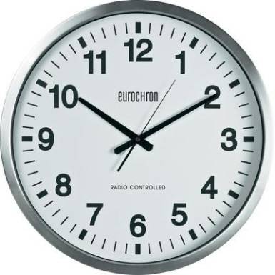 Rádiójel vezérelt falióra, 50 cm, Eurochron EFWU 9000 Rádiójel vezérelt falióra, 50 cm, Eurochron EFWU 9000