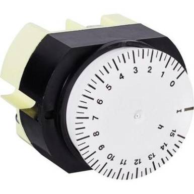 Suevia mechanikus timer időkapcsol&oacute; &oacute;ra, 1 &aacute;ramk&ouml;r, 250V/16A, 346 K15 WS