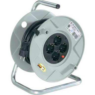 Kábeldob 25 m, fekete/szürke, 4 részes, H05VV-F 3 G 1,5 mm², 230V, Brennenstuhl 1099150001 Kábeldob 25 m, fekete/szürke, 4 részes, H05VV-F 3 G 1,5 mm², 230V, Brennenstuhl 1099150001
