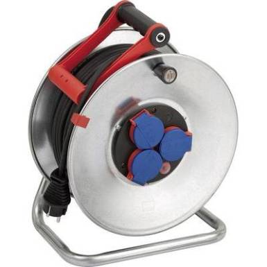 Kábeldob 50 m, IP44, szürke/fekete, 3 részes, H05RR-F 3 G 1,5 mm², 230V, Brennenstuhl 1198530 Kábeldob 50 m, IP44, szürke/fekete, 3 részes, H05RR-F 3 G 1,5 mm², 230V, Brennenstuhl 1198530