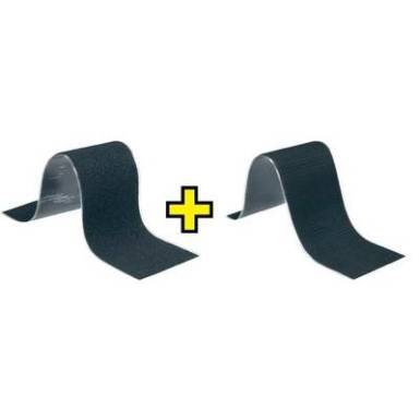 Tépőzár Felragasztáshoz Bolyhos és horgos fél (H x Sz) 5000 mm x 50 mm Fekete Fastech 1 pár Tépőzár Felragasztáshoz Bolyhos és horgos fél (H x Sz) 5000 mm x 50 mm Fekete Fastech 1 pár