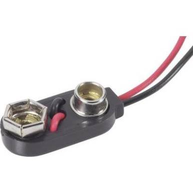 9V-os elemcsatlakozó, I kivitel, 26 x 13 x 8 mm 9V-os elemcsatlakozó, I kivitel, 26 x 13 x 8 mm