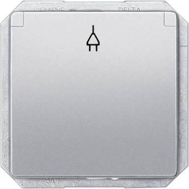 Siemens Betét Védőérintkezős dugalj Delta Alumínium (fémes) 5UB1 937 Siemens Betét Védőérintkezős dugalj Delta Alumínium (fémes) 5UB1 937