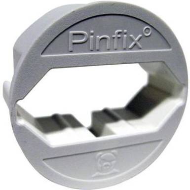 Földelt konnektor átalakító adapter euró aljra, fehér, Pinfix Földelt konnektor átalakító adapter euró aljra, fehér, Pinfix