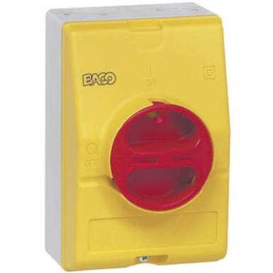 Terhelés leválasztó kapcsoló előlapi beépítéshez IP40 50 A, BACO BA172261 Terhelés leválasztó kapcsoló előlapi beépítéshez IP40 50 A, BACO BA172261