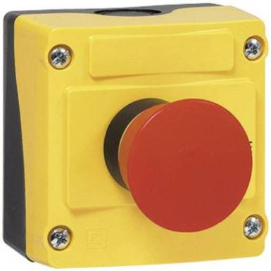 V&eacute;szle&aacute;ll&iacute;t&oacute; gomb h&aacute;zban 40 mm, 1 nyit&oacute;, Baco LBX130008