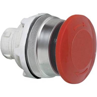 Gomba alakú nyomógomb, beépítési Ø 30,5 mm, BACO T11AD01 Gomba alakú nyomógomb, beépítési Ø 30,5 mm, BACO T11AD01