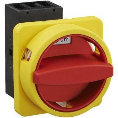 Terhelés leválasztó kapcsoló, 25 A 1 x 90 ° sárga, piros Sälzer H220-41300-033N4 1 db Terhelés leválasztó kapcsoló, 25 A 1 x 90 ° sárga, piros Sälzer H220-41300-033N4 1 db