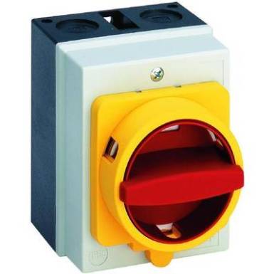 Terhel&eacute;s lev&aacute;laszt&oacute; kapcsol&oacute;,  20 A 1 x 90 &deg; s&aacute;rga, piros S&auml;lzer H212-41300-077N4 1 db