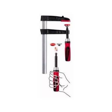 Temperöntvény csavaros gyorsszorító, TG-2K 300/120 Bessey TG30S12-2K, fesztáv: 300 mm, visszavonás: 120 mm Temperöntvény csavaros gyorsszorító, TG-2K 300/120 Bessey TG30S12-2K, fesztáv: 300 mm, visszavonás: 120 mm