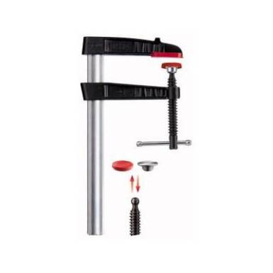 Temperöntvény csavaros gyorsszorító, TG-K 300/140 Bessey TG30K, fesztáv: 300 mm, visszavonás: 140 mm Temperöntvény csavaros gyorsszorító, TG-K 300/140 Bessey TG30K, fesztáv: 300 mm, visszavonás: 140 mm