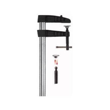 Temperöntvény csavaros gyorsszorító, TGK-K 500/120 Bessey TGK50K, fesztáv: 500 mm, visszavonás: 120 mm Temperöntvény csavaros gyorsszorító, TGK-K 500/120 Bessey TGK50K, fesztáv: 500 mm, visszavonás: 120 mm