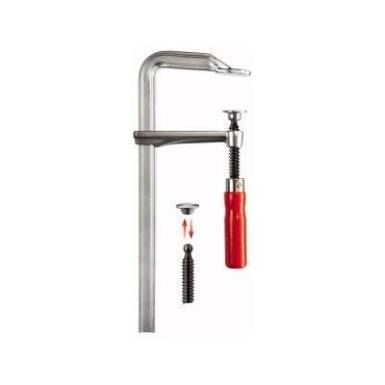 Teljesen acél csavaros gyorsszorító, GZ 300/60 Bessey GZ30-6, fesztáv: 300 mm, visszavonás: 60 mm Teljesen acél csavaros gyorsszorító, GZ 300/60 Bessey GZ30-6, fesztáv: 300 mm, visszavonás: 60 mm