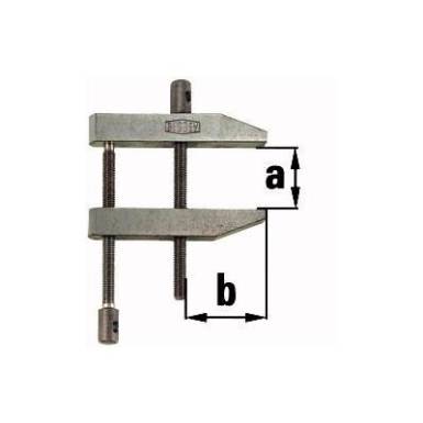 Párhuzamos csavaros gyorsszorító, PA 55/34 Bessey PA55, fesztáv: 55 mm Párhuzamos csavaros gyorsszorító, PA 55/34 Bessey PA55, fesztáv: 55 mm
