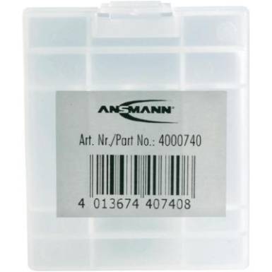 Ansmann 4db-os ceruza-, mikroelem tartó doboz Ansmann 4db-os ceruza-, mikroelem tartó doboz