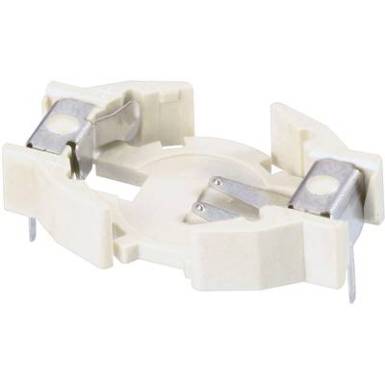 Gombelem tartó, beforrasztható, 20,3 x 12,7 x 8 mm, Renata HU1225-LF Gombelem tartó, beforrasztható, 20,3 x 12,7 x 8 mm, Renata HU1225-LF