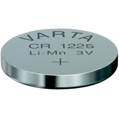 Varta CR1225 lítium gombelem 3 V BR1225, DL1225, ECR1225, KCR1225, KL1225, KECR1225, LM1225, 5020LC, L30 Varta CR1225 lítium gombelem 3 V BR1225, DL1225, ECR1225, KCR1225, KL1225, KECR1225, LM1225, 5020LC, L30