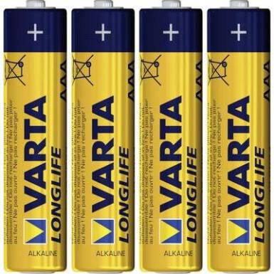 Varta Longlife 4db-os mikroceruza elemkészlet 1.5 V LR03, AAA, LR3, AM4M8A, AM4, S, MN2400, 824, E92, LR03N, 24A, K3A, Varta Longlife 4db-os mikroceruza elemkészlet 1.5 V LR03, AAA, LR3, AM4M8A, AM4, S, MN2400, 824, E92, LR03N, 24A, K3A,