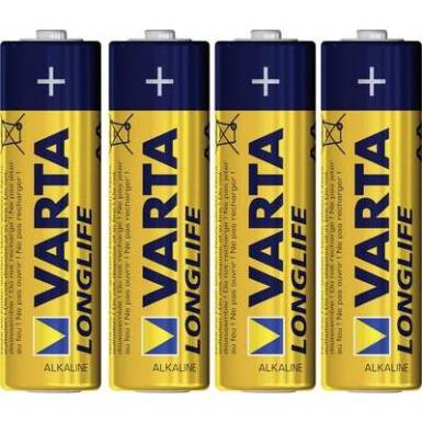Ceruzaelem készlet 4 db VARTA LONGLIFE EXTRA Ceruzaelem készlet 4 db VARTA LONGLIFE EXTRA