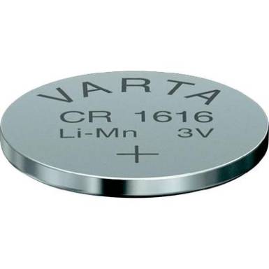 Varta CR1616 3 V l&iacute;tium gombelem BR1616, 55 mAh, 3V