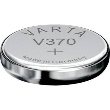 Varta silberoxid gombelem 370 1.55 V SR920W, SR69, SR921, V370, D370, 620, Z, 280-51, SB-BN, RW415, R370/3 Varta silberoxid gombelem 370 1.55 V SR920W, SR69, SR921, V370, D370, 620, Z, 280-51, SB-BN, RW415, R370/3