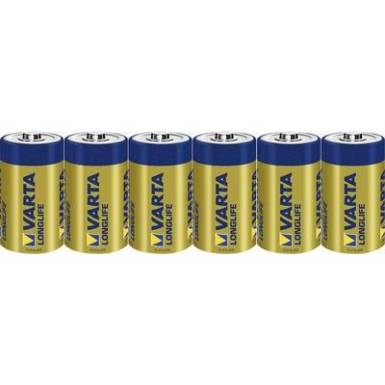 Varta Longlife 6db-os baby elem készlet 1.5 V LR15, C, AM2, L, MN1400, 814, E93, LR14N, 14A, KC, R14, BA3042, U7 Varta Longlife 6db-os baby elem készlet 1.5 V LR15, C, AM2, L, MN1400, 814, E93, LR14N, 14A, KC, R14, BA3042, U7