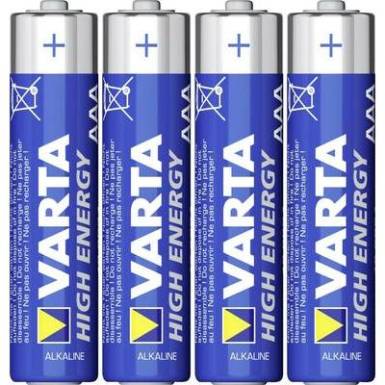 Varta High Energy 4db-os mikroceruza elemkészlet 1.5 V LR03, AAA, LR3, AM4M8A, AM4, S, MN2400, 824, E92, LR03N, 24A, Varta High Energy 4db-os mikroceruza elemkészlet 1.5 V LR03, AAA, LR3, AM4M8A, AM4, S, MN2400, 824, E92, LR03N, 24A,