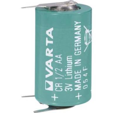 Varta nagykapacitású lítium elem CR 1/2 AA SLF 3 V 970 mAh forrfüles Varta nagykapacitású lítium elem CR 1/2 AA SLF 3 V 970 mAh forrfüles