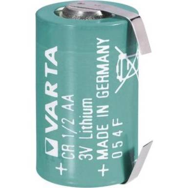 Varta nagykapacitású lítium elem CR 1/2 AA LF 3 V 970 mAh forrfüles Varta nagykapacitású lítium elem CR 1/2 AA LF 3 V 970 mAh forrfüles