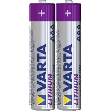 Varta Professional lítium mikroceruza elemkészlet 2db-os 1.5 V LR03, AAA, LR3 Varta Professional lítium mikroceruza elemkészlet 2db-os 1.5 V LR03, AAA, LR3