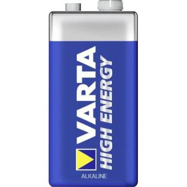 9 V-os elem VARTA HIGH ENERGY 9 V-os elem VARTA HIGH ENERGY
