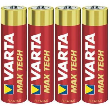 Varta MaxTech alkáli mikroceruza elemkészlet 4db-os szett 1.5 V LR03, AAA, LR3 Varta MaxTech alkáli mikroceruza elemkészlet 4db-os szett 1.5 V LR03, AAA, LR3