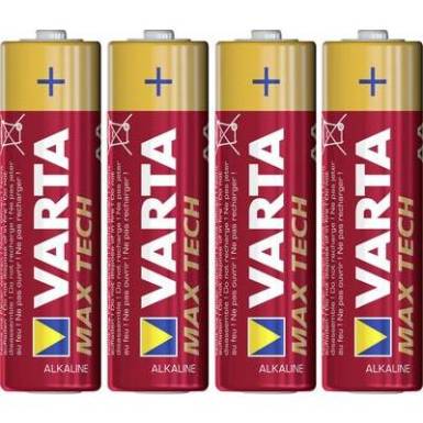Ceruzaelem készlet 4 db VARTA MAX TECH Ceruzaelem készlet 4 db VARTA MAX TECH