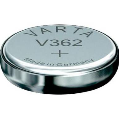 Varta silberoxid gombelem 362 1.55 V SR721SW, SR58, SR721, V362, D362, 601, S, 280-29, SB-AK, SB-DK, RW310 Varta silberoxid gombelem 362 1.55 V SR721SW, SR58, SR721, V362, D362, 601, S, 280-29, SB-AK, SB-DK, RW310