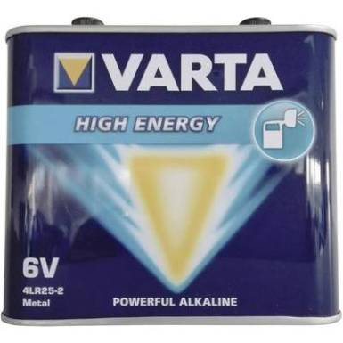 Varta High Energy 6V-os speciális alkáli elem lámpákba 4LR25-2, 6 V MN918, PC918 Varta High Energy 6V-os speciális alkáli elem lámpákba 4LR25-2, 6 V MN918, PC918