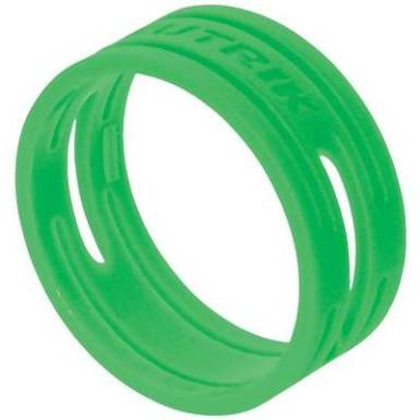 K&aacute;beljel&ouml;lő gyűrű k&eacute;szlet 10db z&ouml;ld sz&iacute;nű Neutrik XXR-SET-5