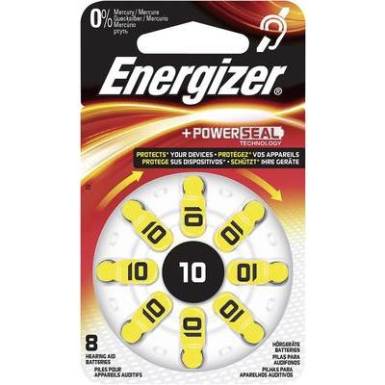 ZA 10 hallókészülék elem 91 mAh 1,4V 8 db, Energizer PR70 ZA 10 hallókészülék elem 91 mAh 1,4V 8 db, Energizer PR70