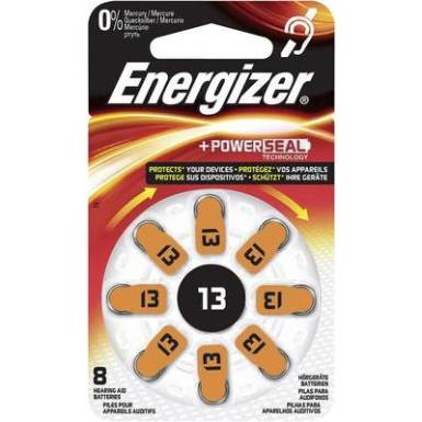 ZA 13 hallókészülék elem 280 mAh 1,4V 8 db, Energizer PR48 ZA 13 hallókészülék elem 280 mAh 1,4V 8 db, Energizer PR48